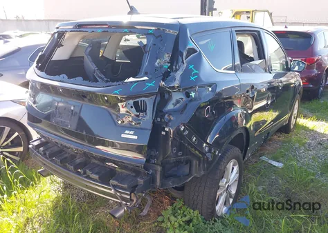 2019 Ford Escape Se из США, поврежденный, VIN 1FMCU0G93KUB83343